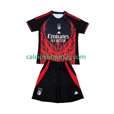 Benfica Special Bambino Maglia Prima 2025/2026 Manica Corta